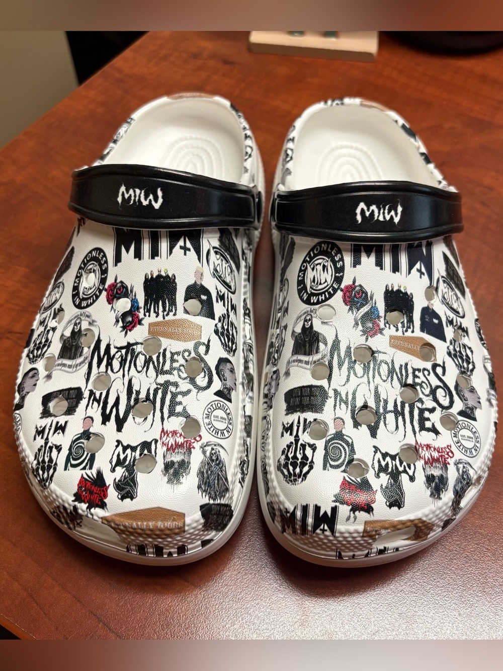 Motionless in White Crocs